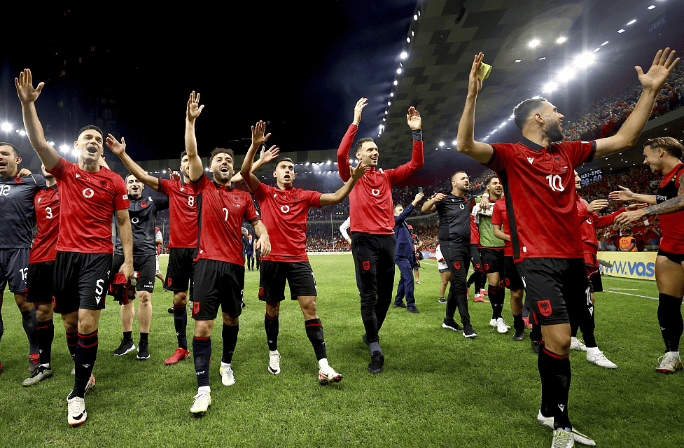 包含阿尔巴尼亚赢安道尔，欧洲国家联赛喜获胜利的词条