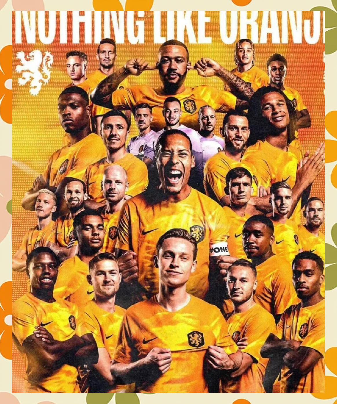 荷兰球队士气高涨，取得胜利